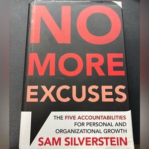 No More Excuses by Sam Silverstein- Good condition